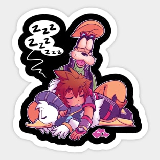 Sleepy Trinity Sticker